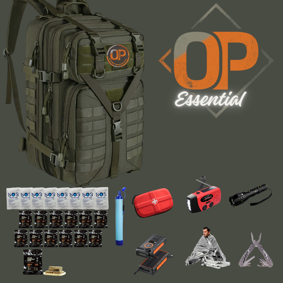 Outpost Essential Go-Bag – 72-Hour Emergency Kit (1 Person)